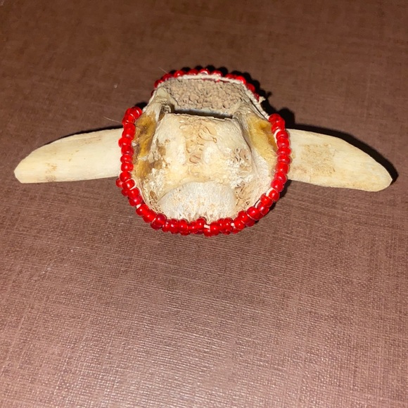 Vintage Zuni beaded Steer Cow souvenir - Picture 5 of 10